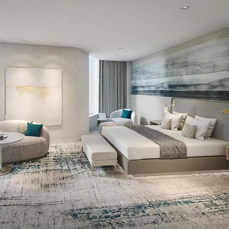 Modern Luxury Hotel Furniture Custom Lobby Bedroom Set Commercial Star Rated Hospitality Interior Design Decor