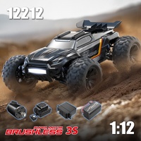 New Mjx 12212 Brushless 58km/H 1/12 Four-Wheel Drive High-Speed Remote Control Toy Car Racing Off-Road Vehicle Model Rc Car Toy