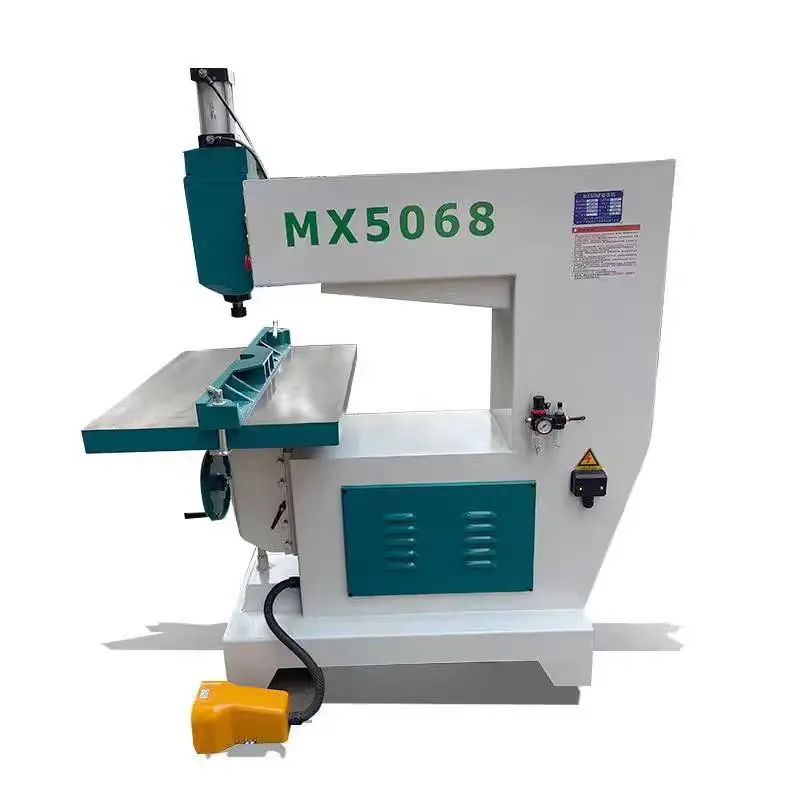 Woodworking High Speed Pedal Vertical Shaper Milling Shaping Machine for Soles Handicrafts Furniture Tea Tables Dining Tables