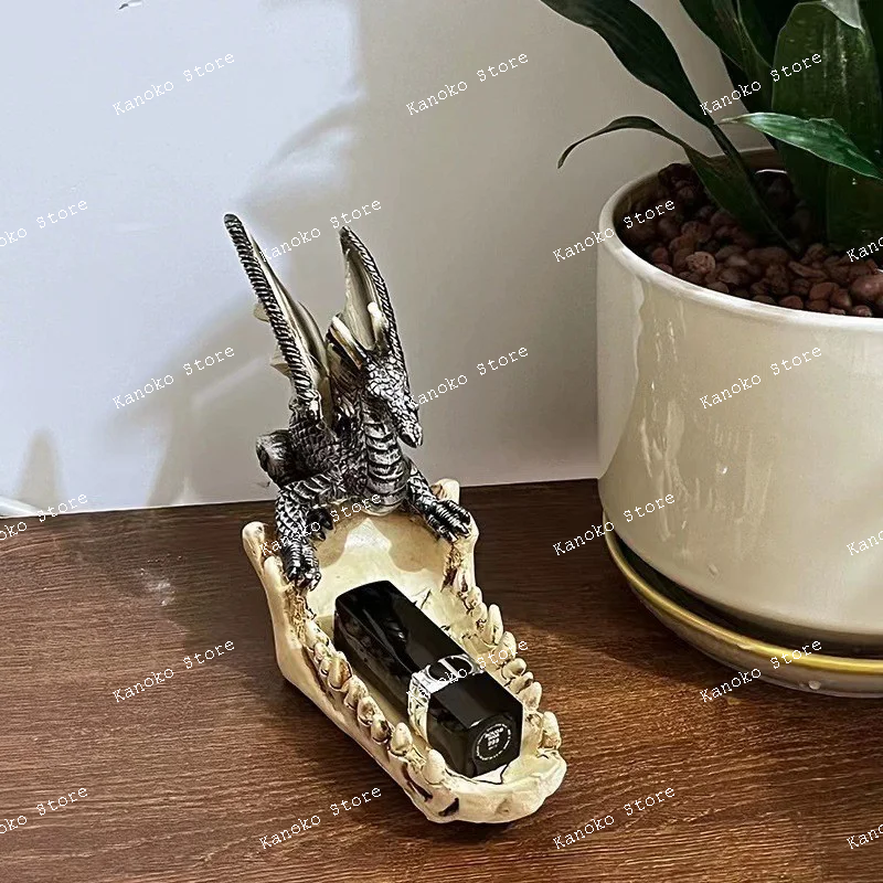 New Modern Minimalist Dragon Tooth Boat Ornaments for Home, Office, Storage, Handicrafts, Resin Sculptures, Dragon Boats