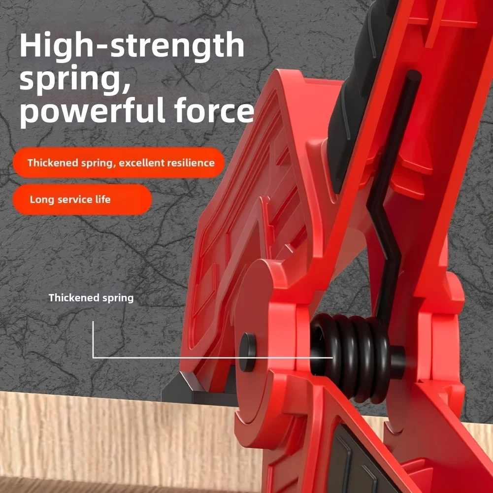 A-Shape Woodworking Clamp, Fixing Clamp Accessory Tool Clip Clamp Strong Spring