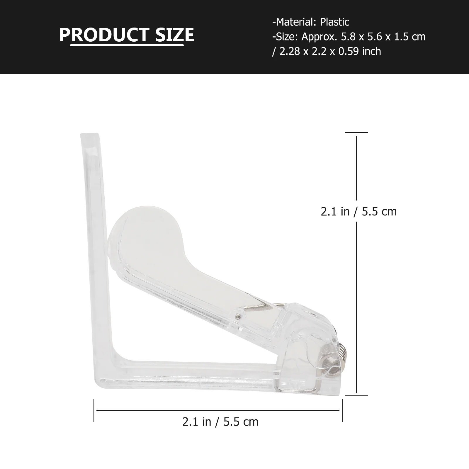 

8 pcs Plastic Tablecloth Clips Household Table Skirt Clamps Anti-Slip Table Cover Fixing Clamps For Wedding Party Restaurant