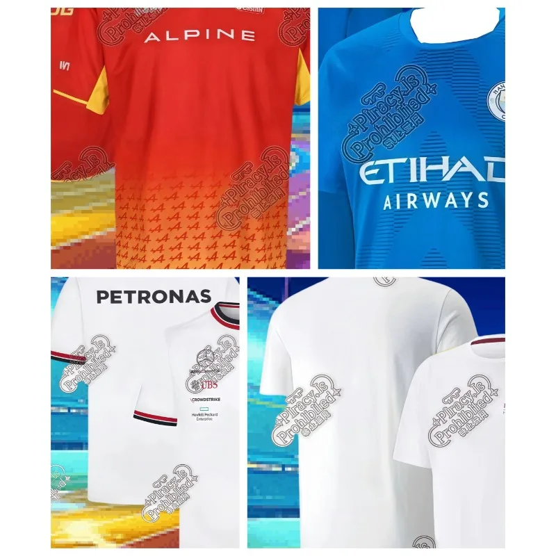 

2025 Latest Hot Sale F1 Racing Team Competition Summer Men's and Women's T-shirts Daily Racing Breathable and Comfortable Tops