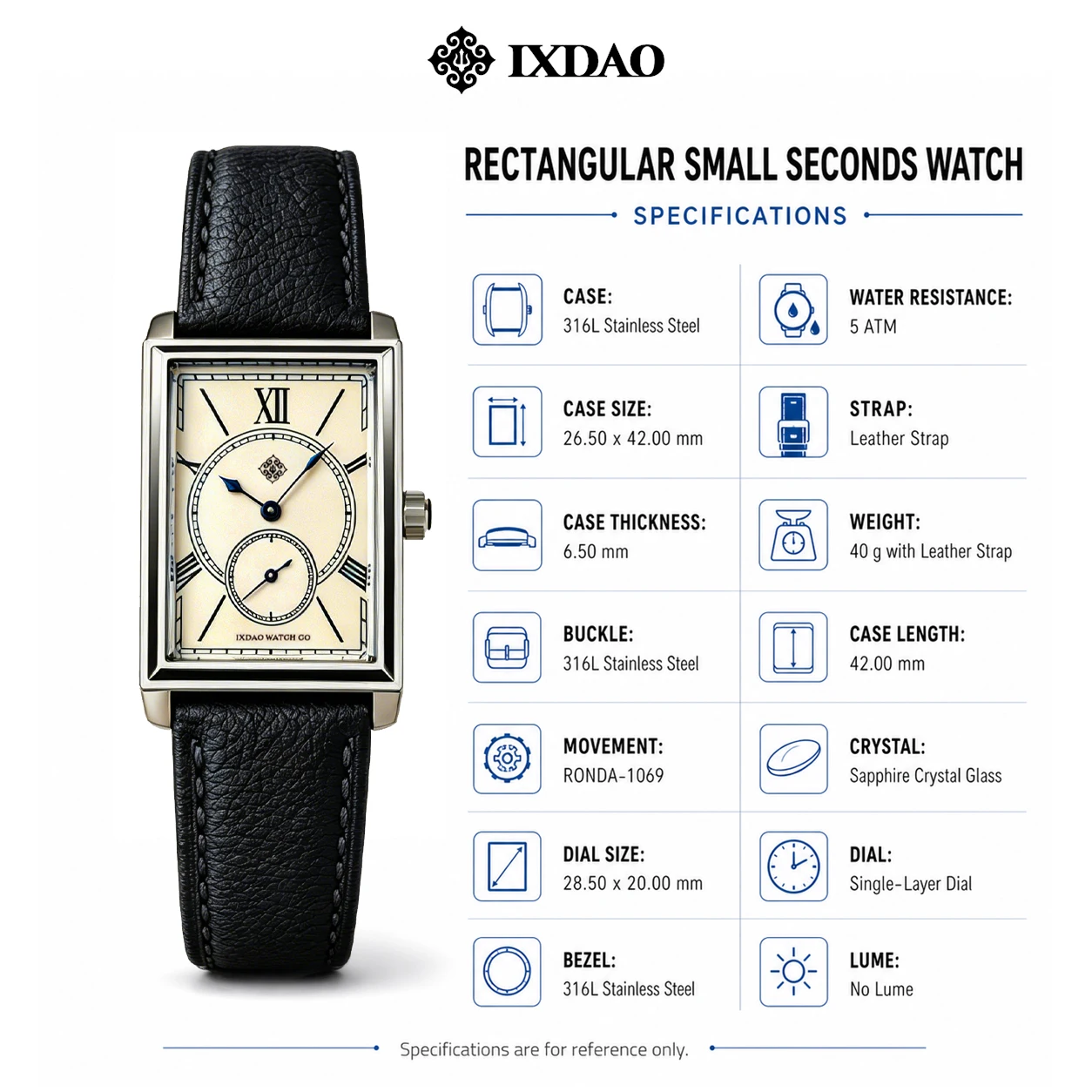 2026 New IX&DAO Men Quartz Wat - Dress Watch Ultra Thin review and price