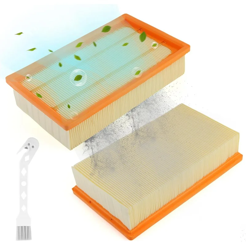 BAAM-Kit de filtro de vacío plisado plano para Gas 35 L/M SFC,AFC Professional, modelos de piezas de recambio de aspiradora