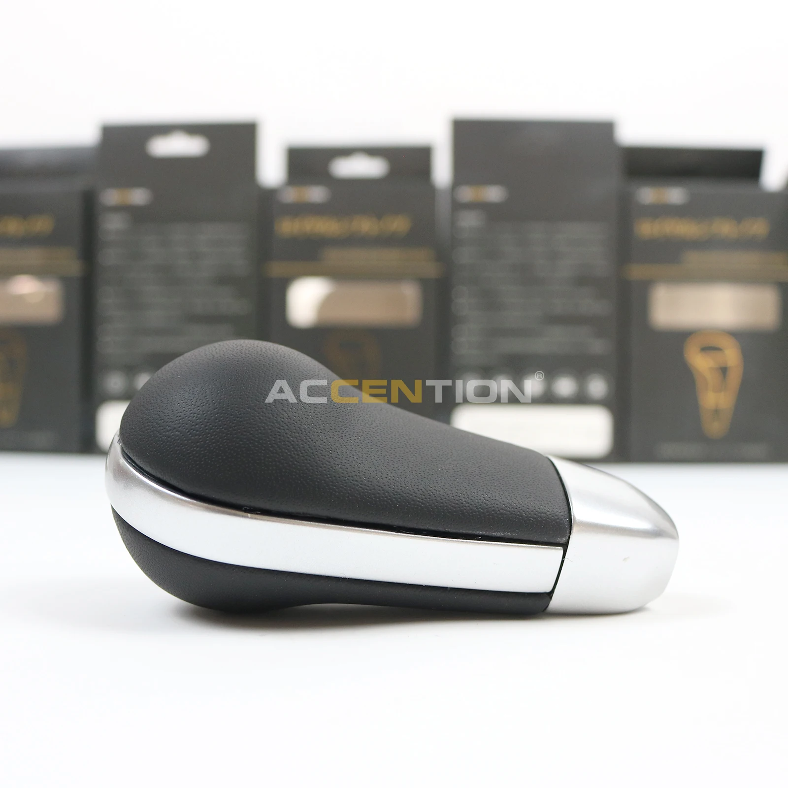 Black Leather Gear Shift Knob For Nissan 350Z 2002 2003 2004 2005 2006 2007 2008 2009 For Infiniti FX35 FX45 2003-2007