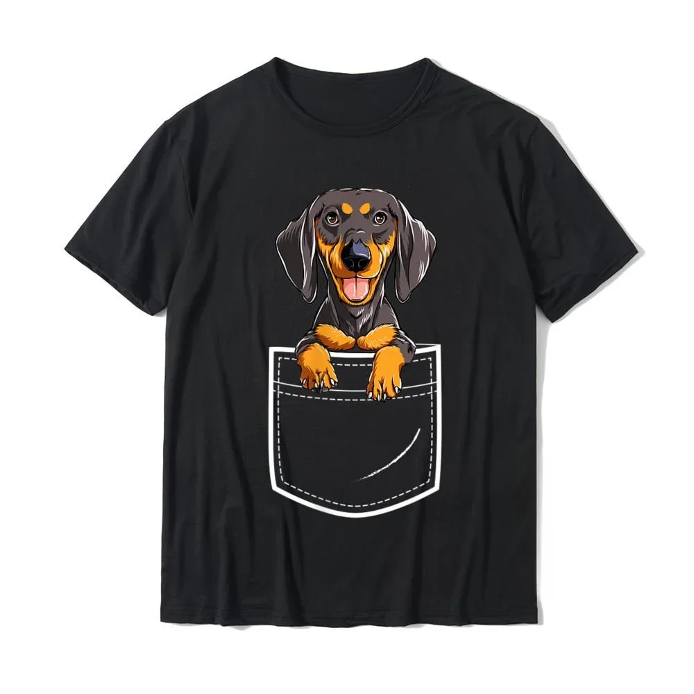 man 2024 fashion sleevee casual t-shirts Consciousness is an It's Fashion Sport Sleeves Dachshund In Your Front Pocket T Shirt