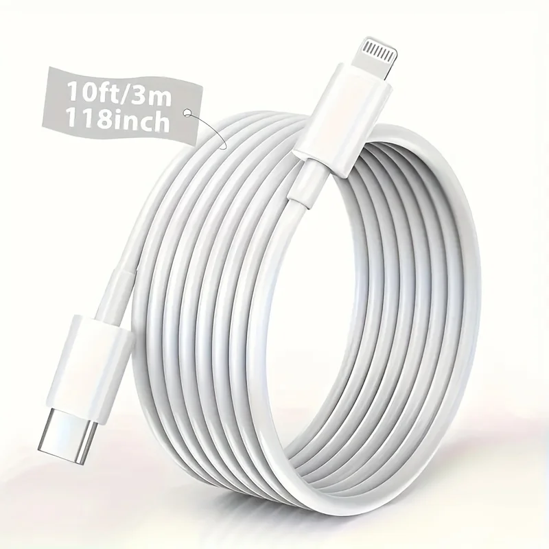 LAIHONEN 1pc USB C to Lightning Data Cable  MFI certified For iPhone quick charging Type C to Lightning for iPhone 14 13 12 11