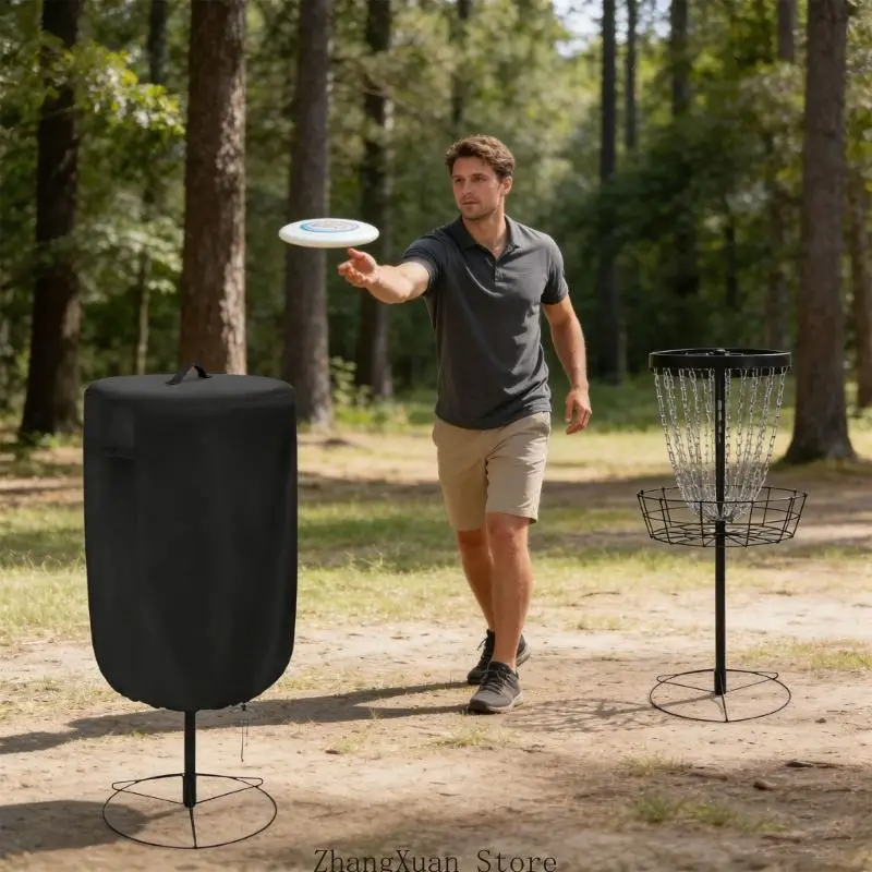 Robustes Flying Disc Golf-Netzgehäuse mit verstärkten Kanten und Tragegriff, 66 x 89 3 x – Detail 10
