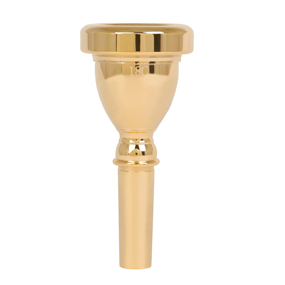

Brass Plated Silver Tuba Mouthpiece Durable Smooth Musical Instrument Parts Accessories Tubas Components Student Professional