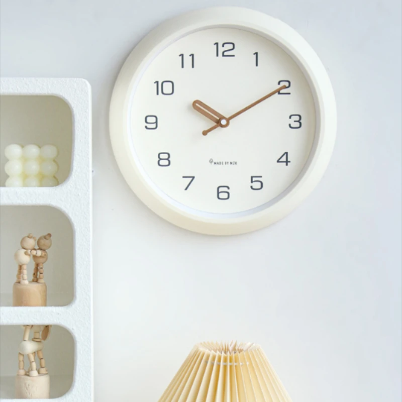 

Silent Wall Clock Retro Battery Clocks Household Minimalist Art Hanging Watch Living Room Large Stylish Watches Accessories