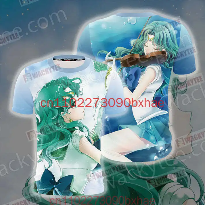 

Summer Cartoon Sailor Moon Sailor Uranus 3d Print T-Shirts Casual Streetwear Kids Cute T Shirts Kids Tops Clothing