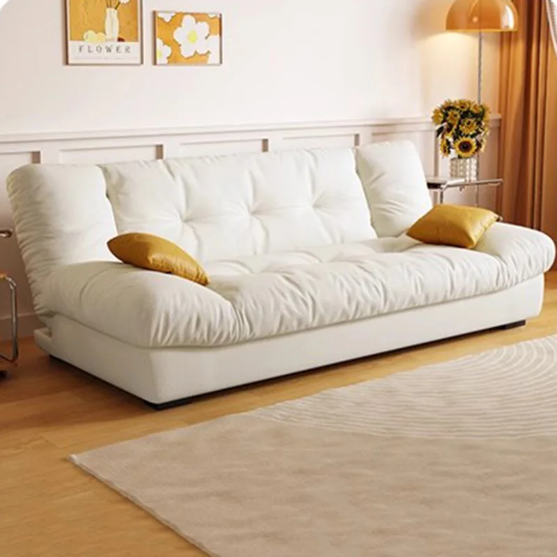 Sofa Ruang Tamu Awan Putih Aksen Desainer Mewah Nordik Sofa Ruang Tamu Panjang Modern Lucu Furnitur Salon Muebles Santai