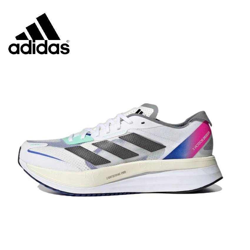 

Adidas Adizero Boston 11, мужские и женские кроссовки для марафонских тренировок, удобные и дышащие кроссовки