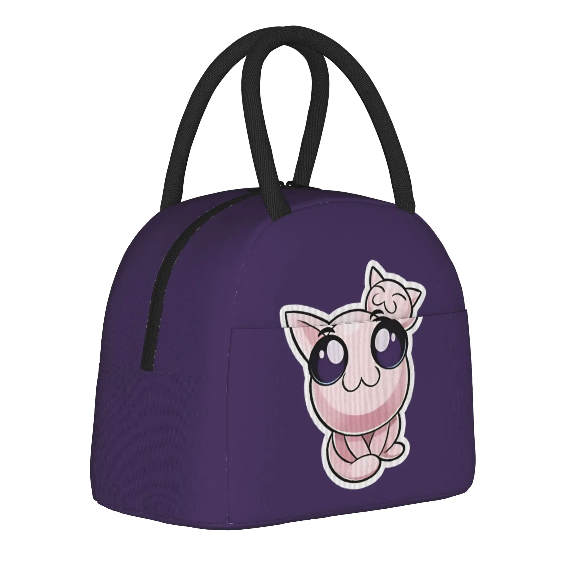 Mewgenics Stacy  Insulated Lunch Bag Cooler Bag Reusable,Lunch Container  High Capacity Tote Lunch Box for Men Women