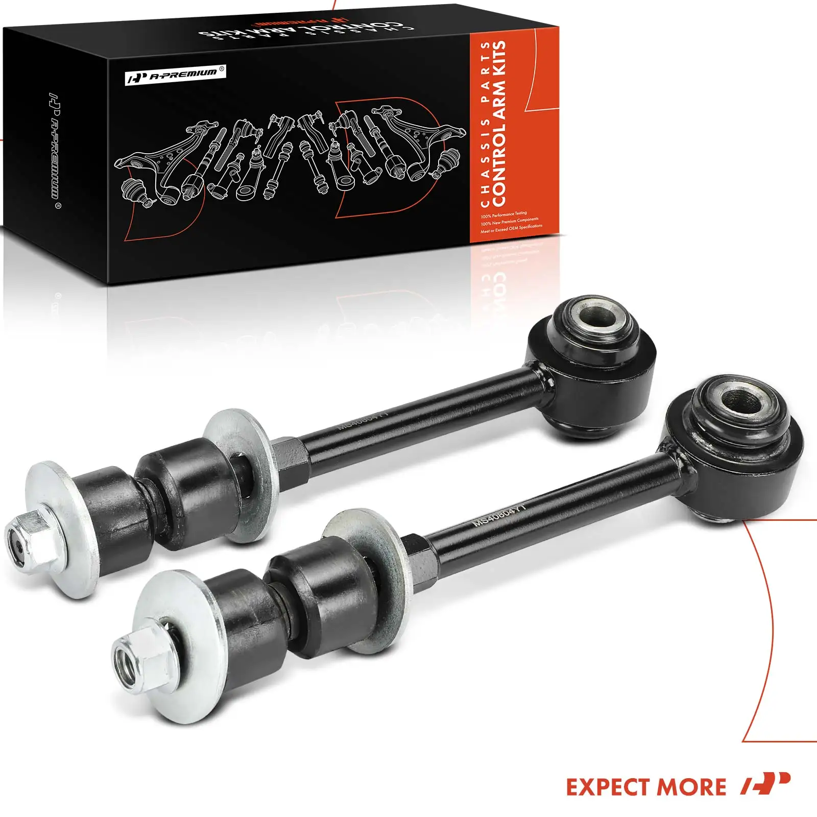 A-Premium 2x Front Left & Right Side Sway Bar Link for Ford F-250 Super Duty 05-06 F-350 Super Duty F-450 Super Duty 05-07