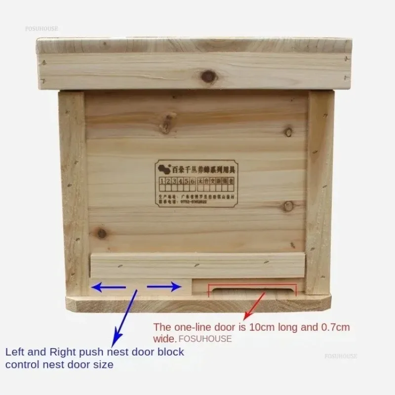 Automatic Bees Box Nest Wooden Beehive Beekeeping Equipment Beekeeper Tool for Honey Collection High Quality Bee Hives