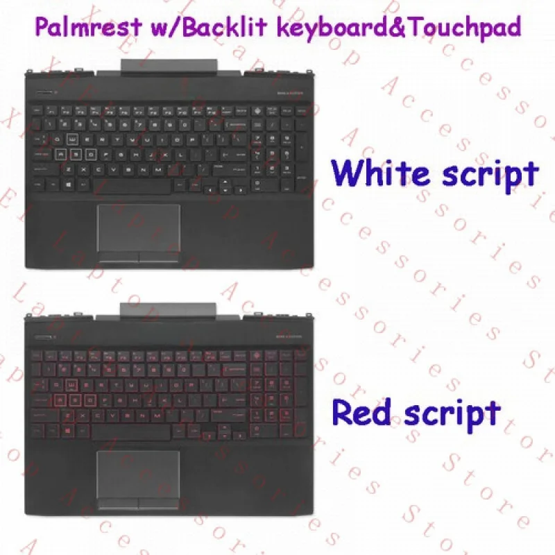 

F Palmrest w/Backlit Keyboard & Touchpad for HP OMEN TPN-Q211 15-DC