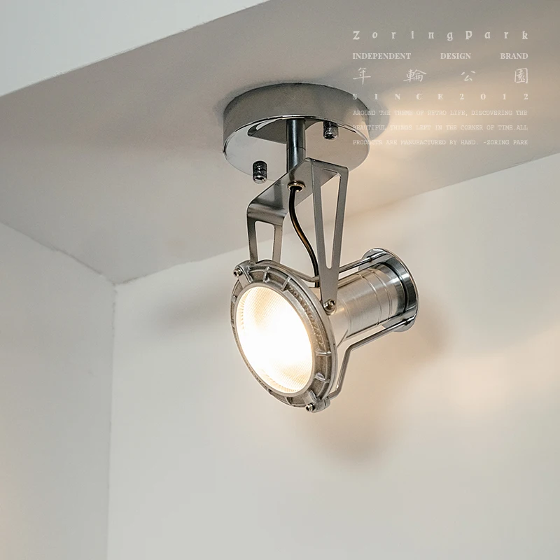 Vintage ceiling lights Aluminum entrance lighting Restaurant Bar Clothing Store Living Room Hallway Adjustable angle lamp