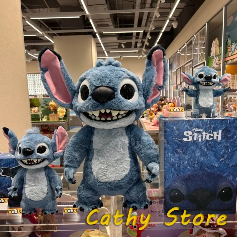 

New Genuine Disney 16/28cm Stitch Plush Figure Doll Kawaii Anime Stitch Backpack Pendant Doll Stuffed Desktop Decor Toy Gifts