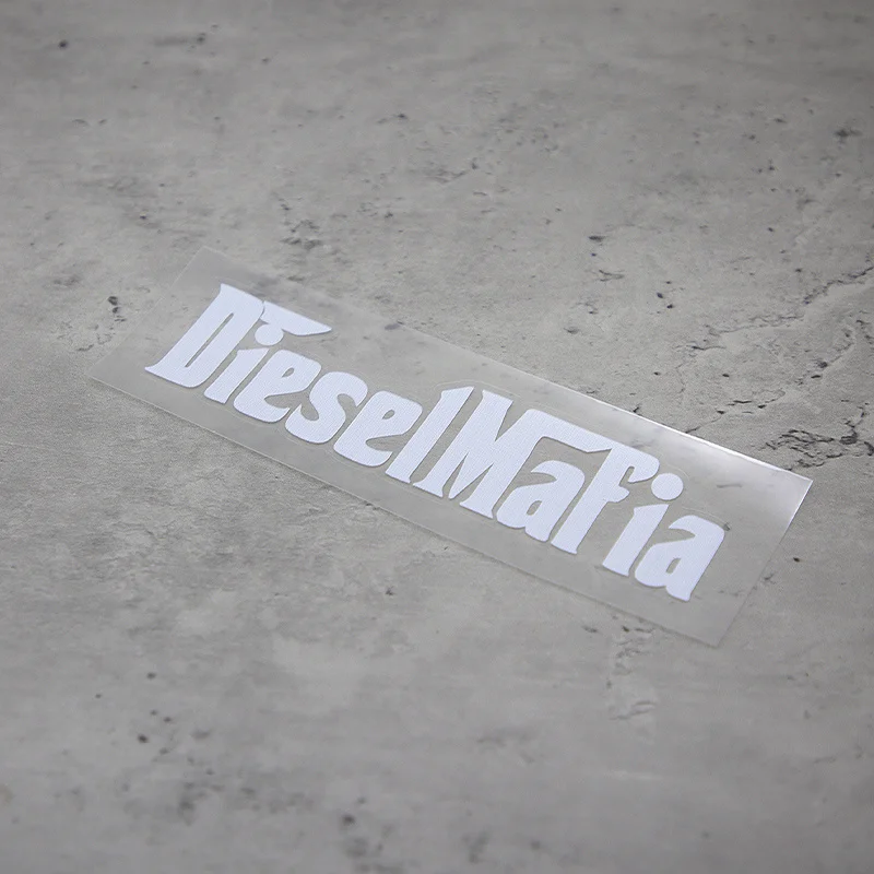 

1pc 2D Flat Diesel Gang Colorful Graffiti Waterproof Vinyl Sticker, Self-Adhesive for Cars Trucks SUVs