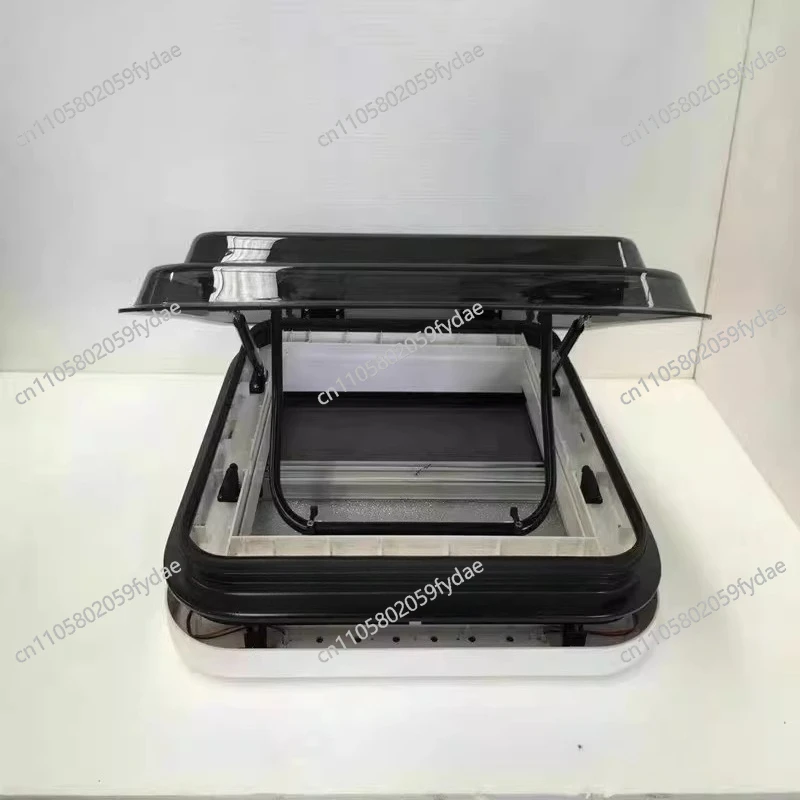 RV Sunroof Conversion Kit, 12V with Lighting, Ventilation, and Mosquito Protection