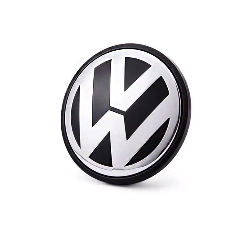 4pcs 56mm 65mm 70mm Car Styling Wheel Center Cap Hub Covers Badge Accessories For VW Volkswagen Golf Sharan Passat Tiguan