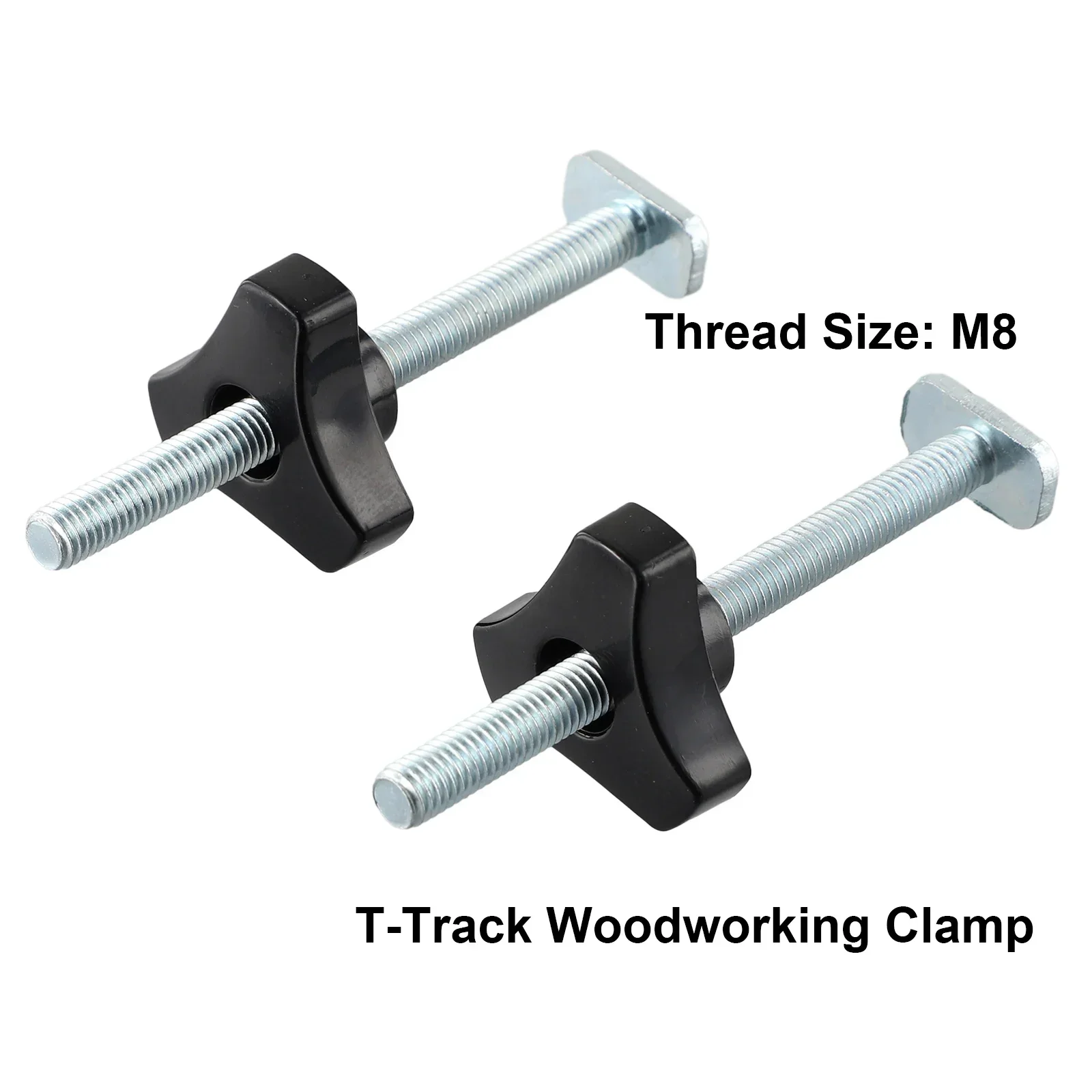 Knob Nut T Screw Woodworking Tools Hand Tools Garden Home Hold Down Clamps Metal Quick Acting T-Slot Woodworking