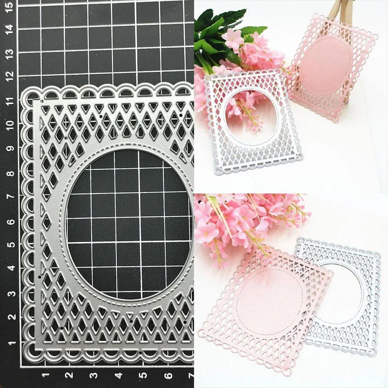 

Craft metal cutting dies cut die mold Lace Background Scrapbook paper craft knife mould blade punch stencils dies