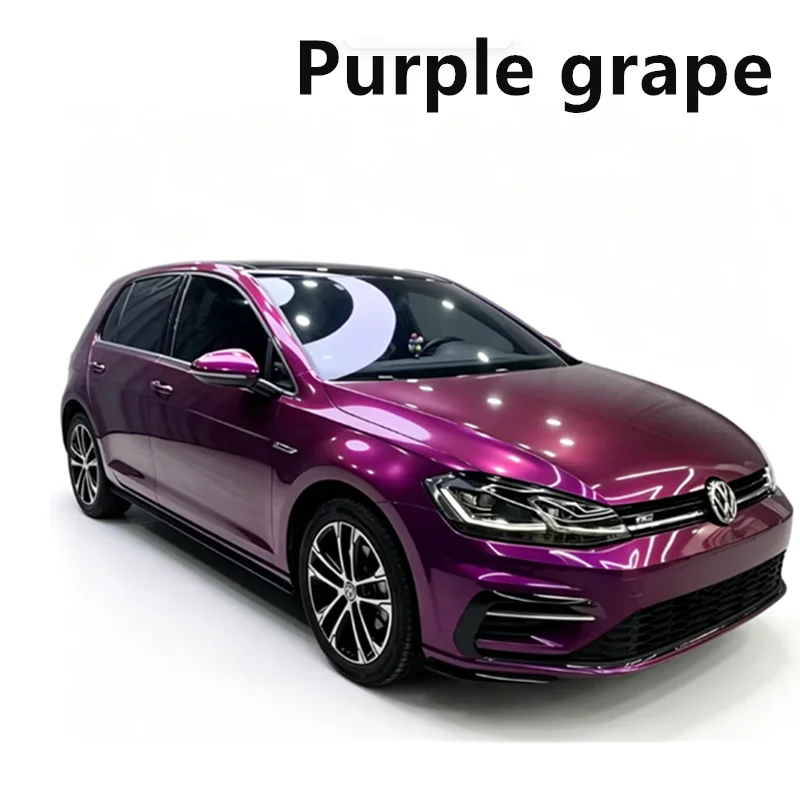Purple grape Vinyl packagingSuperbright metal  metal  vinyl film automotive plastic wrap Automotive plastic  quality assurance