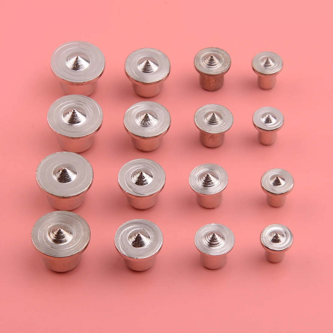 16Pcs Dowel-Centre Point 6mm 8mm 10mm 12mm Wood Timber Marker Hole Tenon Center Set A3 Silver