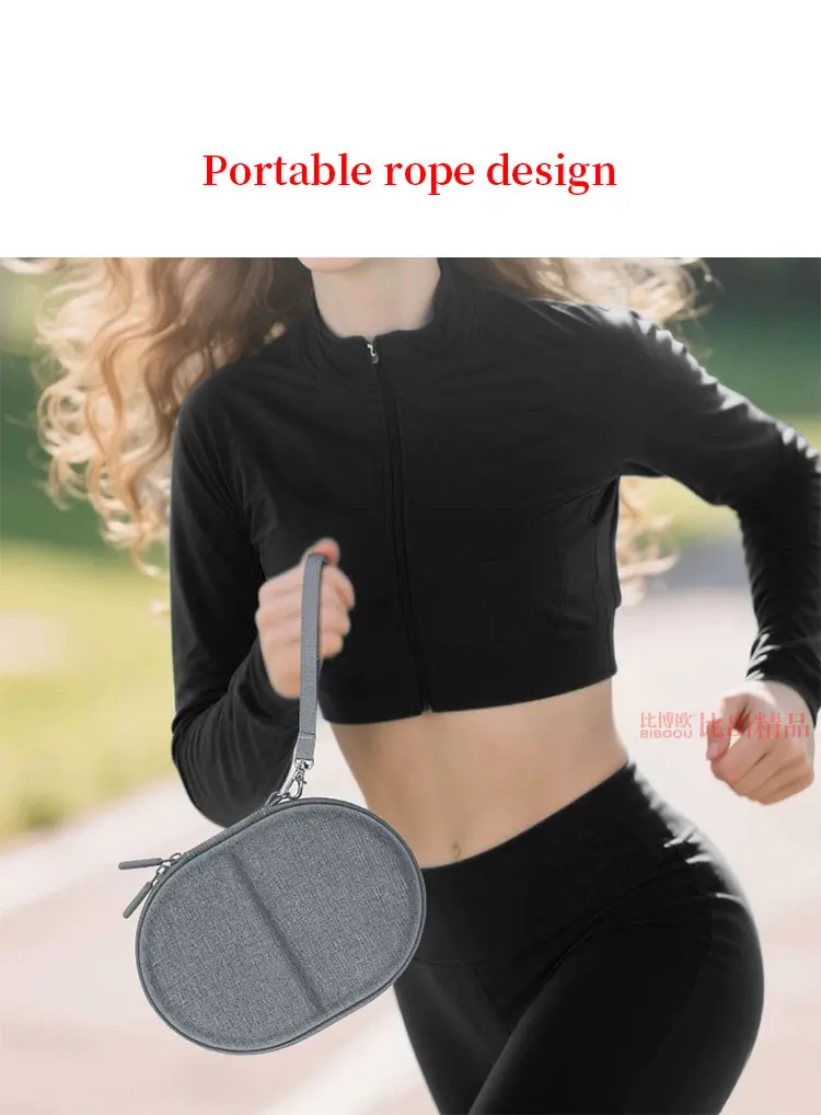 Hard EVA Storage Bag for Shokz S820 OpenRun Air Bone Conduction Headphone Box for NANK XIAOMI Philips Earbuds Travel Carry Case