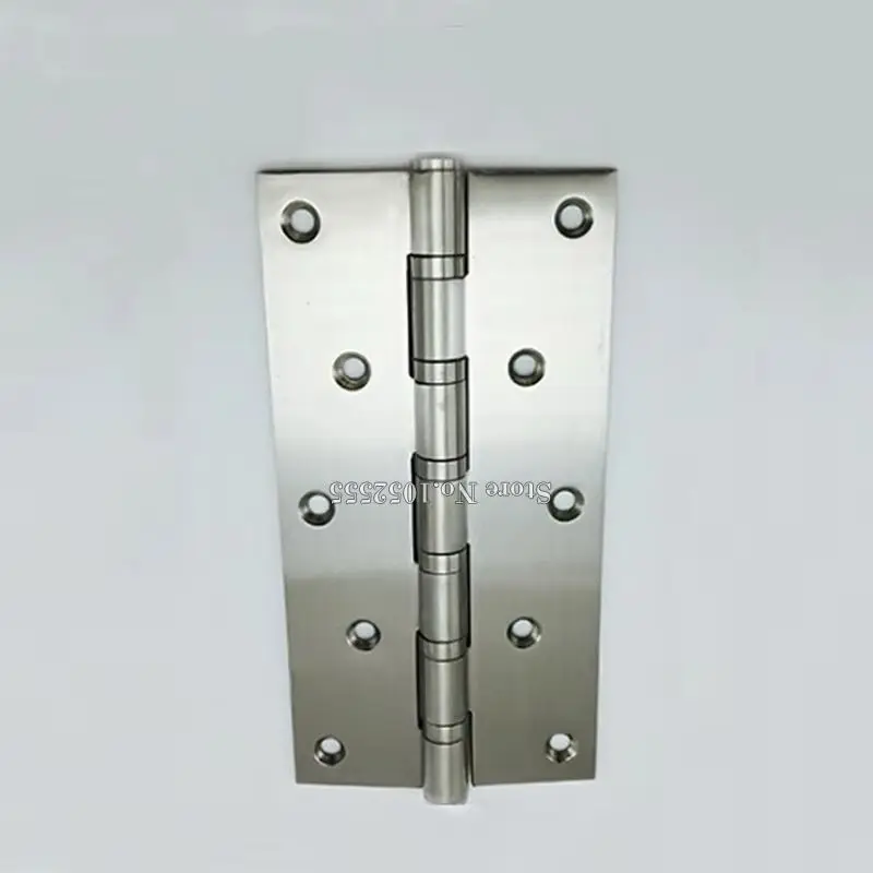 

Brand New 3PCS 8" Stainless Steel Heavy Duty Door Hinges Ball Bearing Silent Door Hinges Project Auxiliar Hardware+Screws