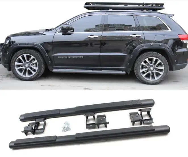 For Jeep Grand Cherokee 2011-2021 Aluminum Alloy Car Running Board  Side Step Bar Guard Pedals