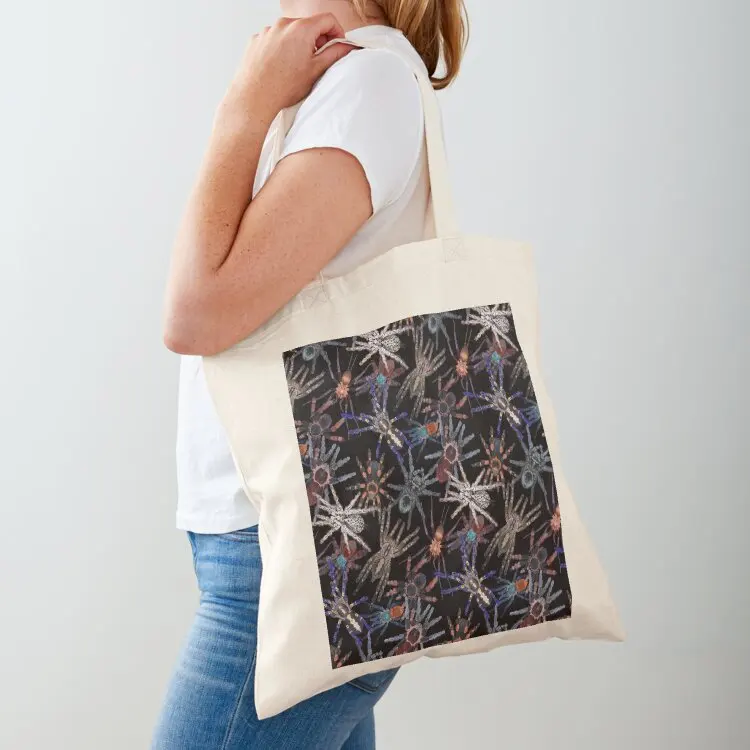 

ARACHNID PATTERN Tote Bag free delivery bags shopping bag custom canvas bag Handbags women