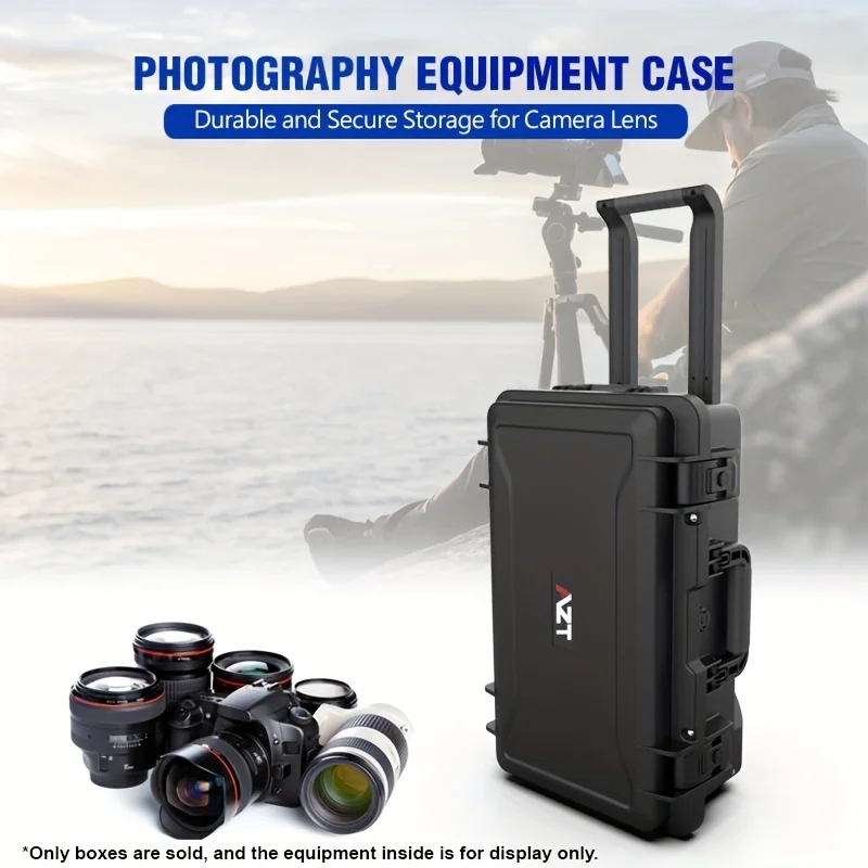 Valise de transport protectrice pour objectifs d'appareil photo, stabilisateurs et outils de drone – Étui de sécurité pour la photographie