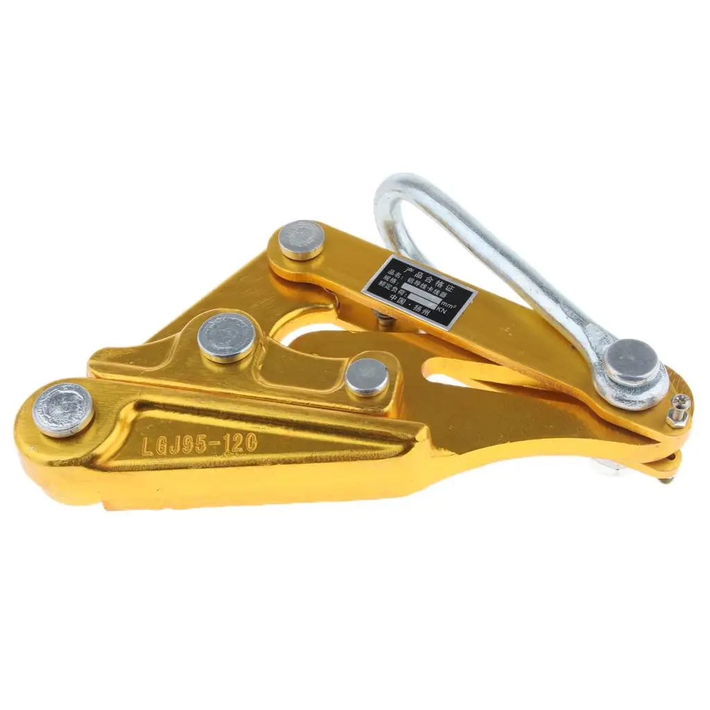 

Steel Strand Wire Pulling Tightening Tool Thread Clamp Grip Puller 95-120 4408lb