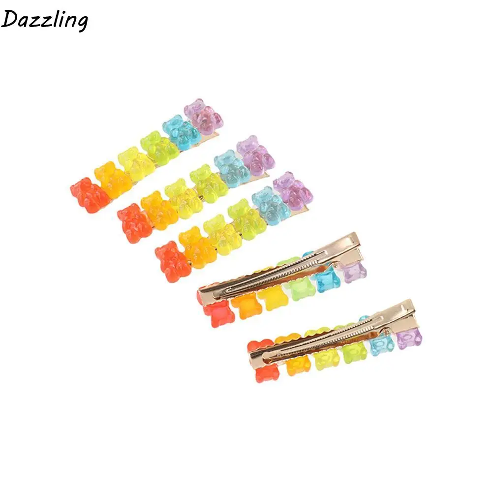 

Fashion Colorful Women Plastic Girls Resin Hair Clip Headwear Hairpins Barrette