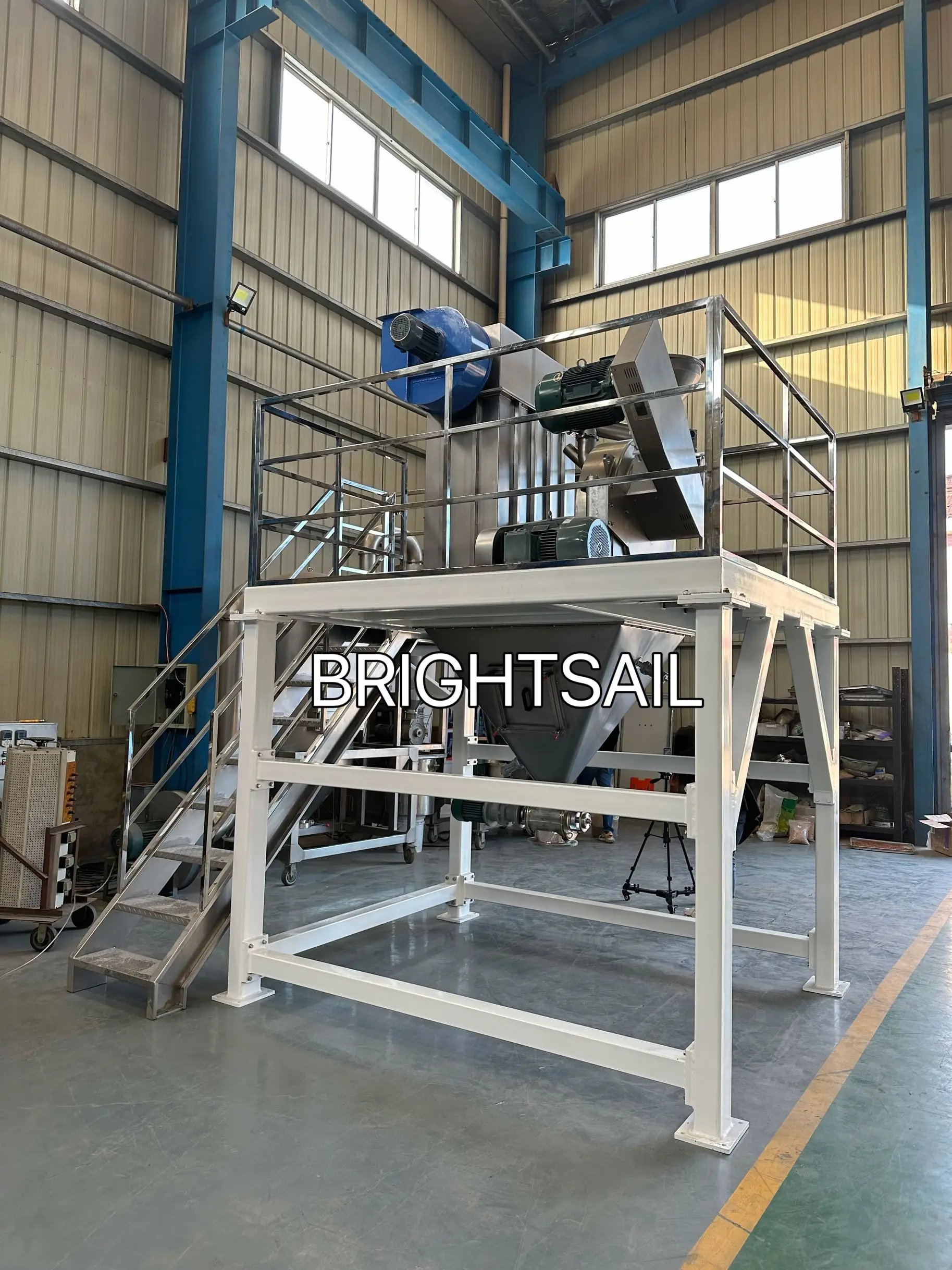 เครื่องบดเครื่องเทศแบบหมุดรุ่นไบรท์เซลล์ ปี 2025 สำหรับเมล็ดผักชีฝรั่ง รุ่นห้องกว้าง