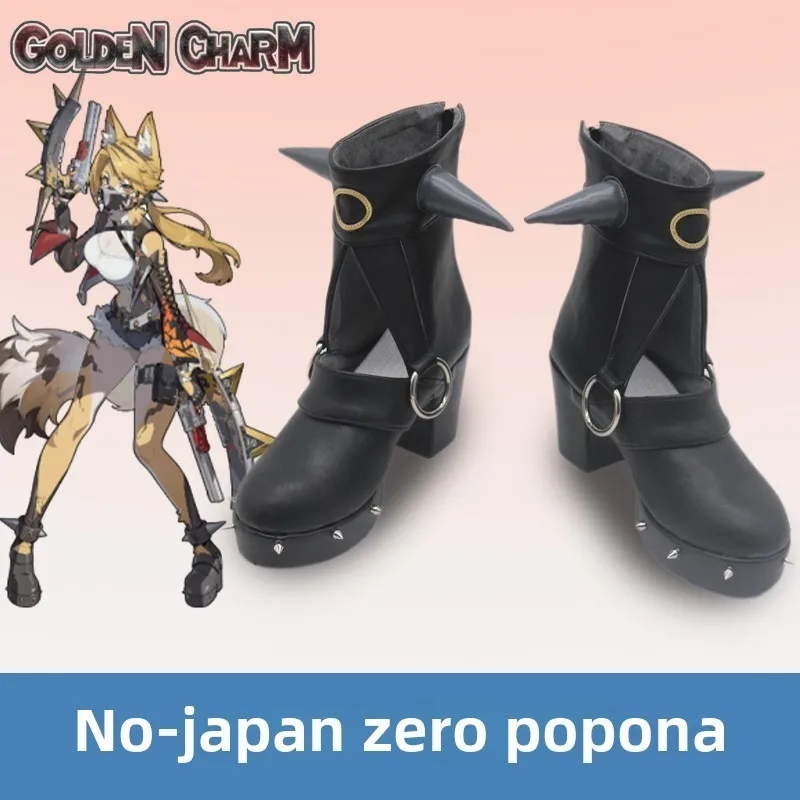 

Zenless Zone Zero Pulchra Fellini Cosplay High Heeled Shoes Hallowmas Party Roleplay Character Design Unisex