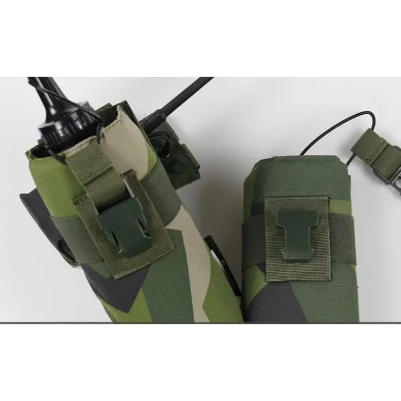 Walkie Talkie Camouflage Pouches German Flecktarn All Terrain Swedish