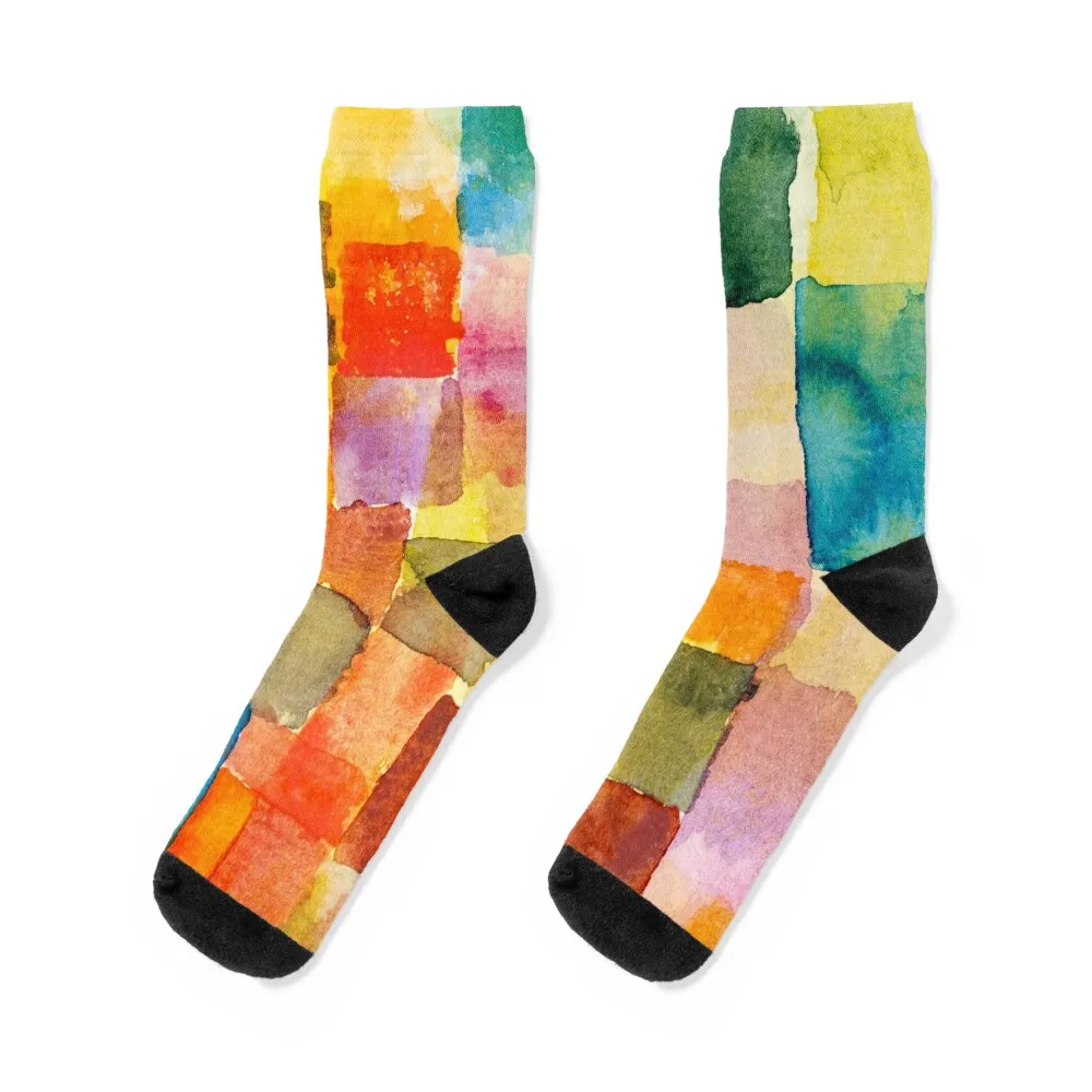 

PAUL KLEE HD - Untitled 1914 Socks funny sock crazy new in's cartoon Women Socks Men's