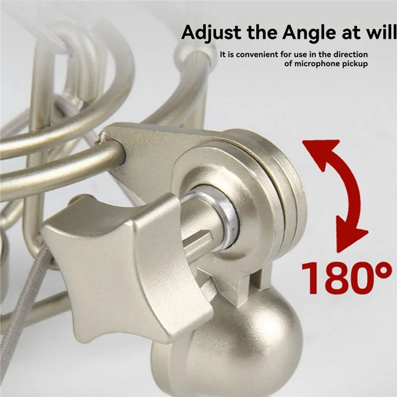 

A32T-Studio Recording Accessory U-87 Microphone Shock Mount U-87 AI Noise Reduction Compatible