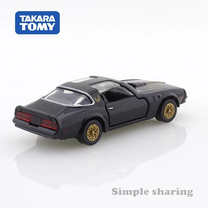 TOMY TOMIA-Voiture jouet en alliage pour enfant, véhicule à moteur, modèle en métal moulé sous pression, pontiac firebird, 1/62