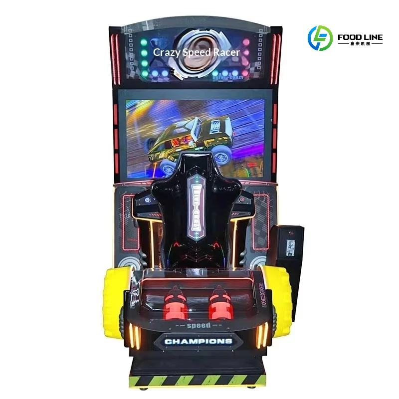 2026 New Screen Dynamic Racing Simulator Diecast Material Somatosensory Driving Adult Children Large Video Game Game Customized