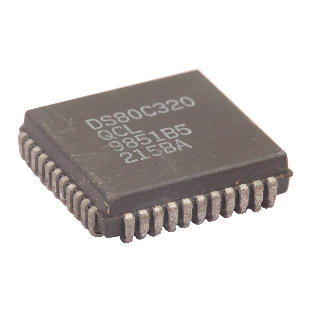 100% جديد وأصلي DS80C320-QCL DS80C320 QCL LCC-44