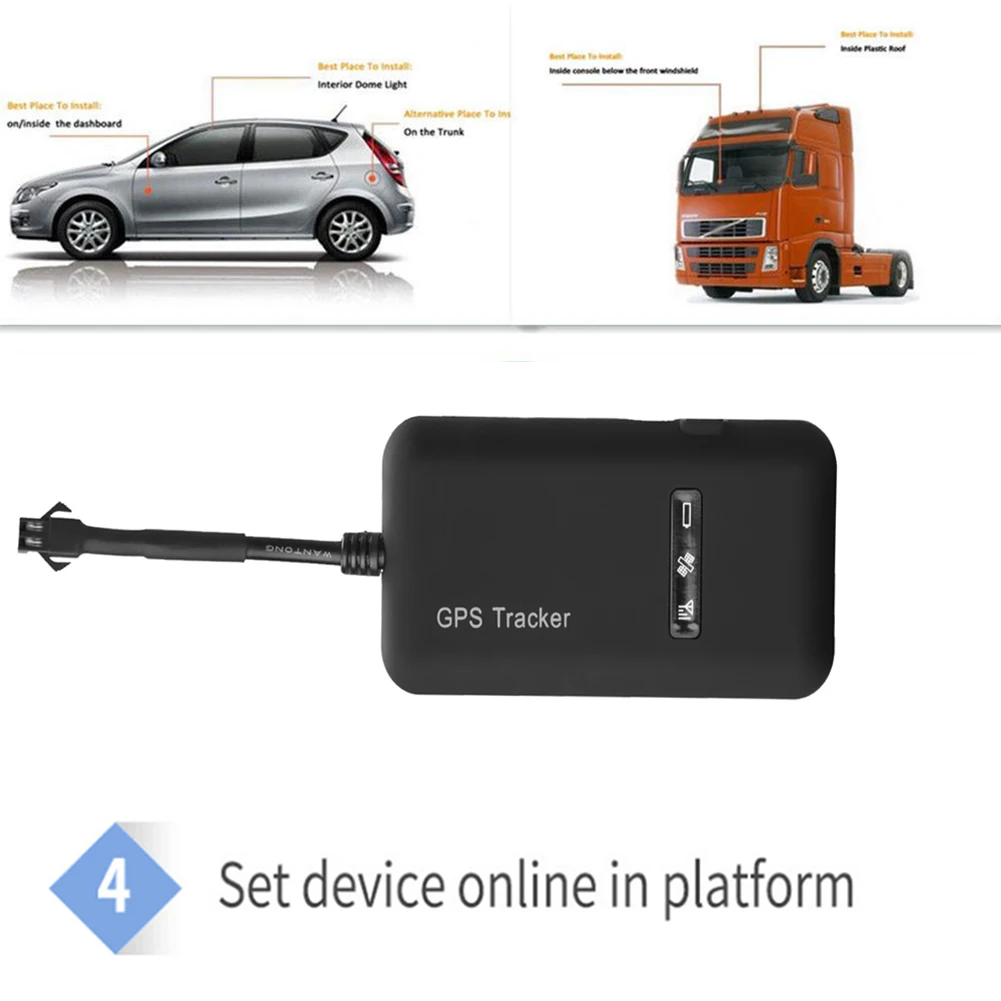 

GPS-трекер GT02A для транспортных средств, GSM/GPRS-локатор, отслеживание в реальном времени, противоугонное устройство, портативное, безопасное использование, поддержка Google Maps