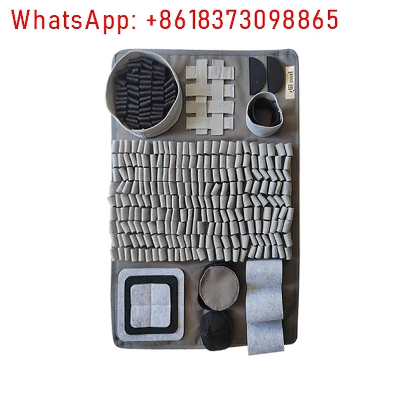 

Multi functional pet puzzle decompression training feeding slow food mat