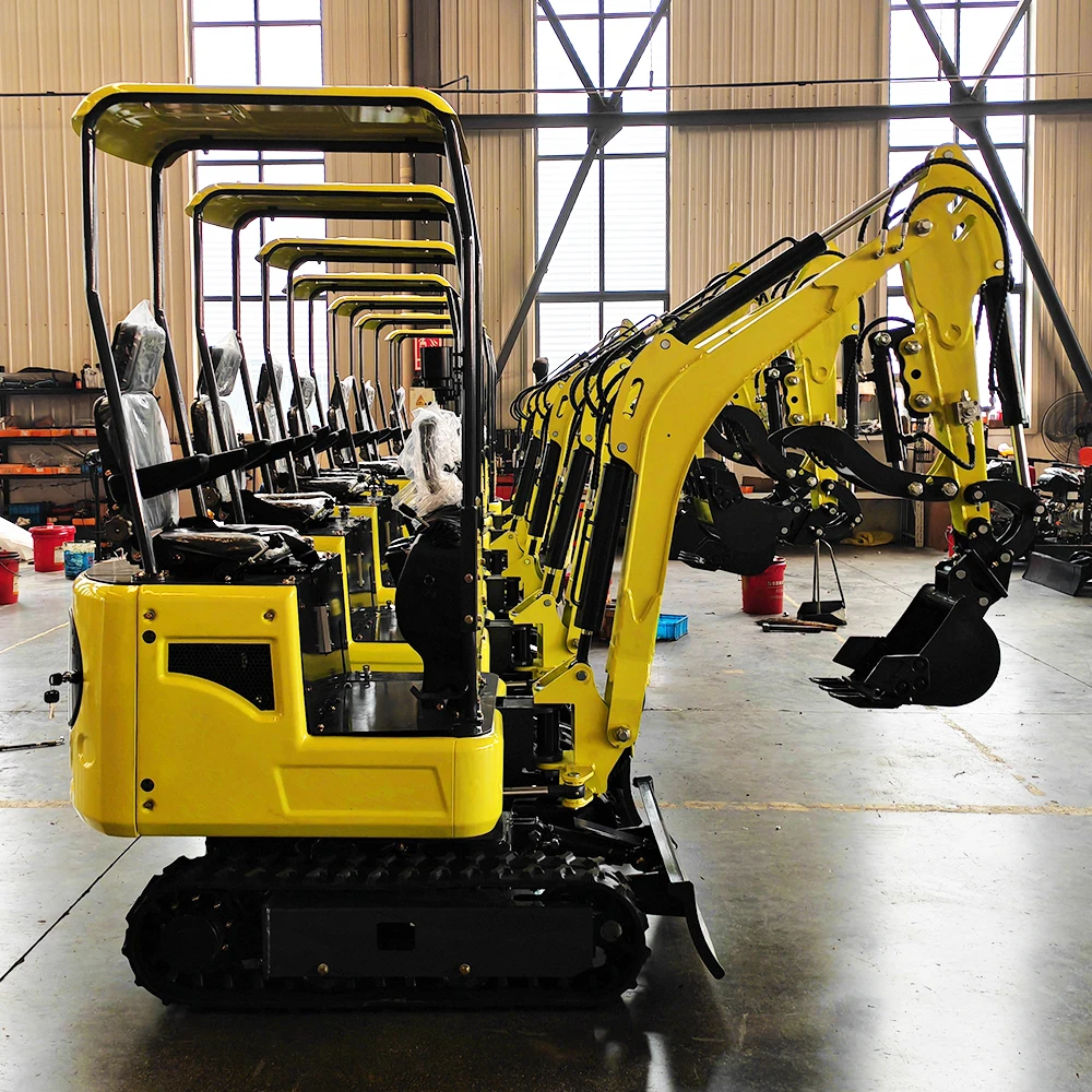 1 Ton Small Excavator, CE Approved & Customizable | Factory Direct Shipping, Low Maintenance & High Performance