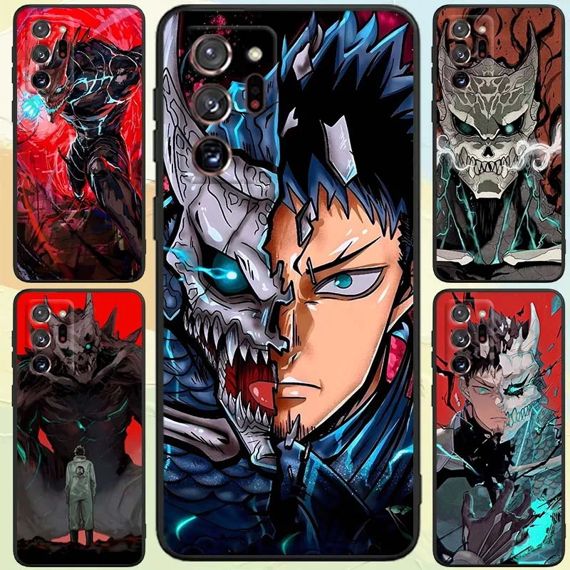 

Anime K-Kaiju No. 8 Cool Phone Case For Samsung A73 A72 A71 A55 A54 A53 A52 A51 A13 A22 A16 A15 A05s A14 A05 A06 5G Black